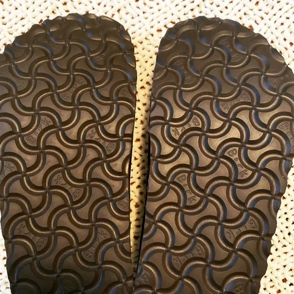 Birkenstock Brown Leather Mules - Picture 4 of 7